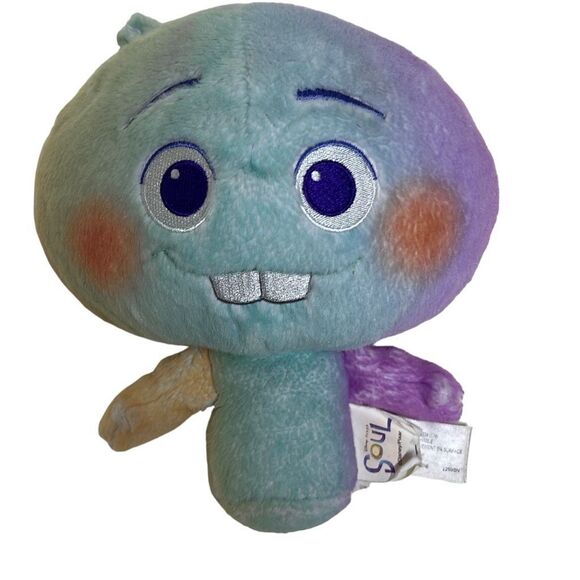 Mattel Kids Multicolor Disney Pixar Soul 22 Stuffed Character Plush Toy Size 8" - Picture 1 of 6